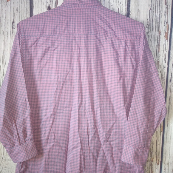 Faherty Brand Plaid Check Long Sleeve Casual Button Up Shirt Size Medium. - Picture 4 of 4